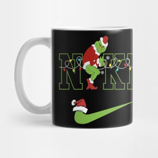 Funny Christmas Grinch Nke Christmas Grinch Snow Mug